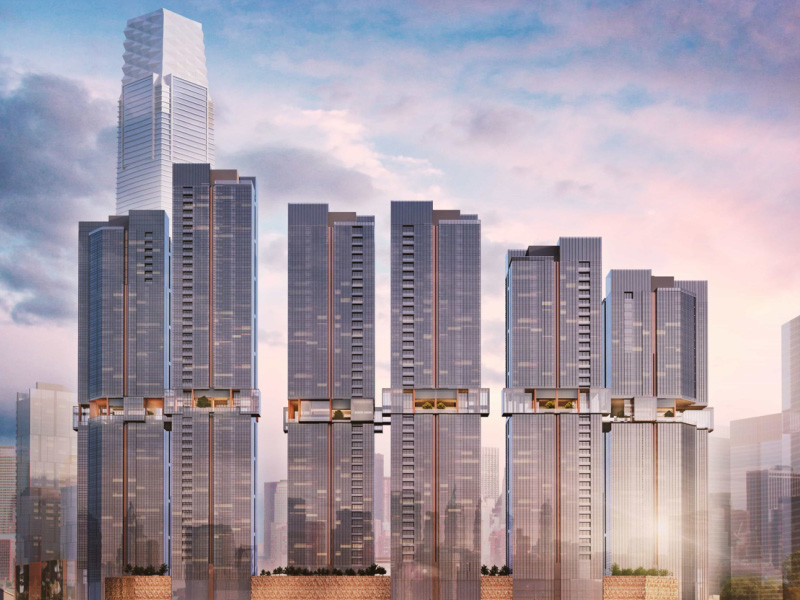 吉隆坡国际金融中心TRX Residences,距地铁70米